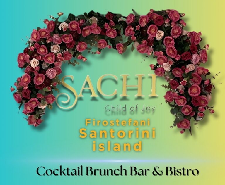 SACHI Cocktail Brunch Bar & Bistro in Santorini